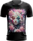 Camiseta Dryfit Mulher de Rosas Paixão 8