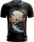 Camiseta Dryfit Paisagem Oriental Portão Torii 26