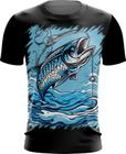 Camiseta Dryfit Pesca Esportiva Peixes Azul Paz 1 - Kasubeck Store