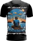 Camiseta Dryfit Pesca Esportiva Peixes Azul Paz 10