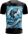 Camiseta Dryfit Pesca Esportiva Peixes Azul Paz 11 - Kasubeck Store