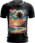 Camiseta Dryfit Praia Paradisíaca Vintage 23