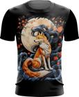 Camiseta Dryfit Raposa Japonesa Kitsune Lenda 6