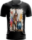 Camiseta Dryfit Tambor Africano Arte África 2