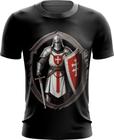 Camiseta Dryfit Templário Medieval Cruzadas 4