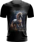 Camiseta Dryfit Unicornio Criatura Mítica Fera 2