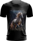 Camiseta Dryfit Unicornio Criatura Mítica Fera 5