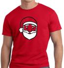 Camiseta E Baby Look Papai Noel Feliz Natal Fim De Ano Novidade