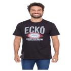 Camiseta Ecko Jers Vintage Masculina Preta