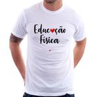 Camiseta Educação Física por amor - Foca na Moda