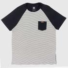 Camiseta Element Pocket Stripe Masculino - Ptobco - P