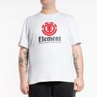 Camiseta Element Vertical Plus Size Branco