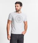 Camiseta Em Cotton Leve Masculina Diametro Cinza