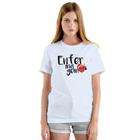 Camiseta Enfermagem Estetoscópio Camisa Personalizada Blusa Adulto Algodão com Poliéster