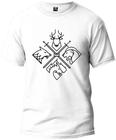 Camiseta Escudo Games Off T. Masculina e Feminina 100% Algodão Primeira Linha Gola Redonda