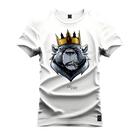 Camiseta Especial Plus Size Premium Estampada King OF Gorila