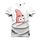 Camiseta Especial Plus Size Premium Estampada Patrick