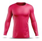 Camiseta Esportiva Blusa Térmica Manga Longa Rash Guard Corrida Jiu Jitsu MMA Muay Thai Luta Dry Fit