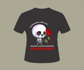 Camiseta Esqueleto Apaixonado modelo 9
