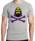 Camiseta Esqueleto He-Man  Blusa criança infantil juvenil adulto camisa tamanhos