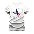 Camiseta Estampada Algodão Confortável T-Shirt Made In Texas