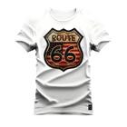 Camiseta Estampada Algodão Premium Confortável Route 66