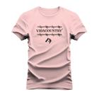 Camiseta Estampada Algodão Varias Cores Vida Country Porteira