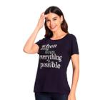 Camiseta Estampada Feminina Rovitex 6161065