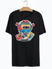 Camiseta Estampada Frente Fita Cassete Musica Vintage Old School