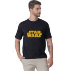 Camiseta Estampada Masculina Básica Star Wars Personagem Filmes Games Series