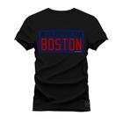 Camiseta Estampada Premium Algodão Belevin Boston