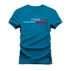 Camiseta Estampada Premium Algodão Paris Tira