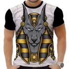 Camiseta Estampada Sublimação Egito Deus Egipicio Anubis 28