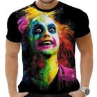 Camiseta Estampada Sublimação Filmes Cult Terror Os Fantasmas se Divertem Beetle Juice 03