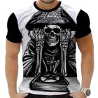 Camiseta Estampada Sublimação Ocultismo Thelema Aleister Crowley 01 