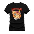 Camiseta Estampada T-Shirt Unissex Premium Brain Walsher