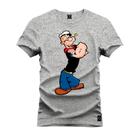 Camiseta Estampada T-Shirt Unissex Premium Popey