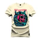 Camiseta Estampada T-Shirt Unissex Premium The Universe