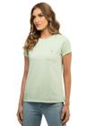 Camiseta Etiqueta Guess Triangulo Verde Água