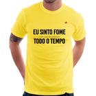 Camiseta Eu sinto fome, todo o tempo - Foca na Moda