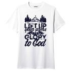 Camiseta Evangélica Glória a Deus