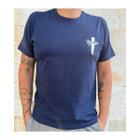 Camiseta Evangelica Masculina - Azul Marinho