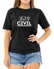 Camiseta Faculdade Engenharia Civil Universidade Feminina