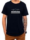 Camiseta Faculdade Medicina Médico Universidade 100% Algodão