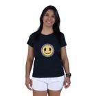 Camiseta Feminina Algodao Frases De Musica Fone Manga Curta Gola Redonda Com Abridor De Garrafas