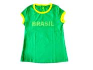 Camisa Feminina do Brasil Baby Look - Edição Limitada para a Copa