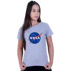 Camiseta Feminina Baby Look Moda Geek Nerd Nasa U.S.A