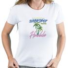 Camiseta feminina baby look Sunnyspot manga curta Exclusivo