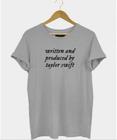 Camiseta Taylor Swift Camisa Feminina Baby Look 100% Algodão - SEMPRENALUTA  - Camiseta Feminina - Magazine Luiza
