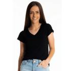 Camiseta Feminina Básica Manga Curta Blusa Moda Evangélica